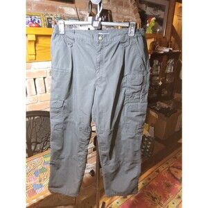 5.11 Tactical Cargo Pants Mens Gray Ripstop Utility Outdoor5.11 Tactical 36x30